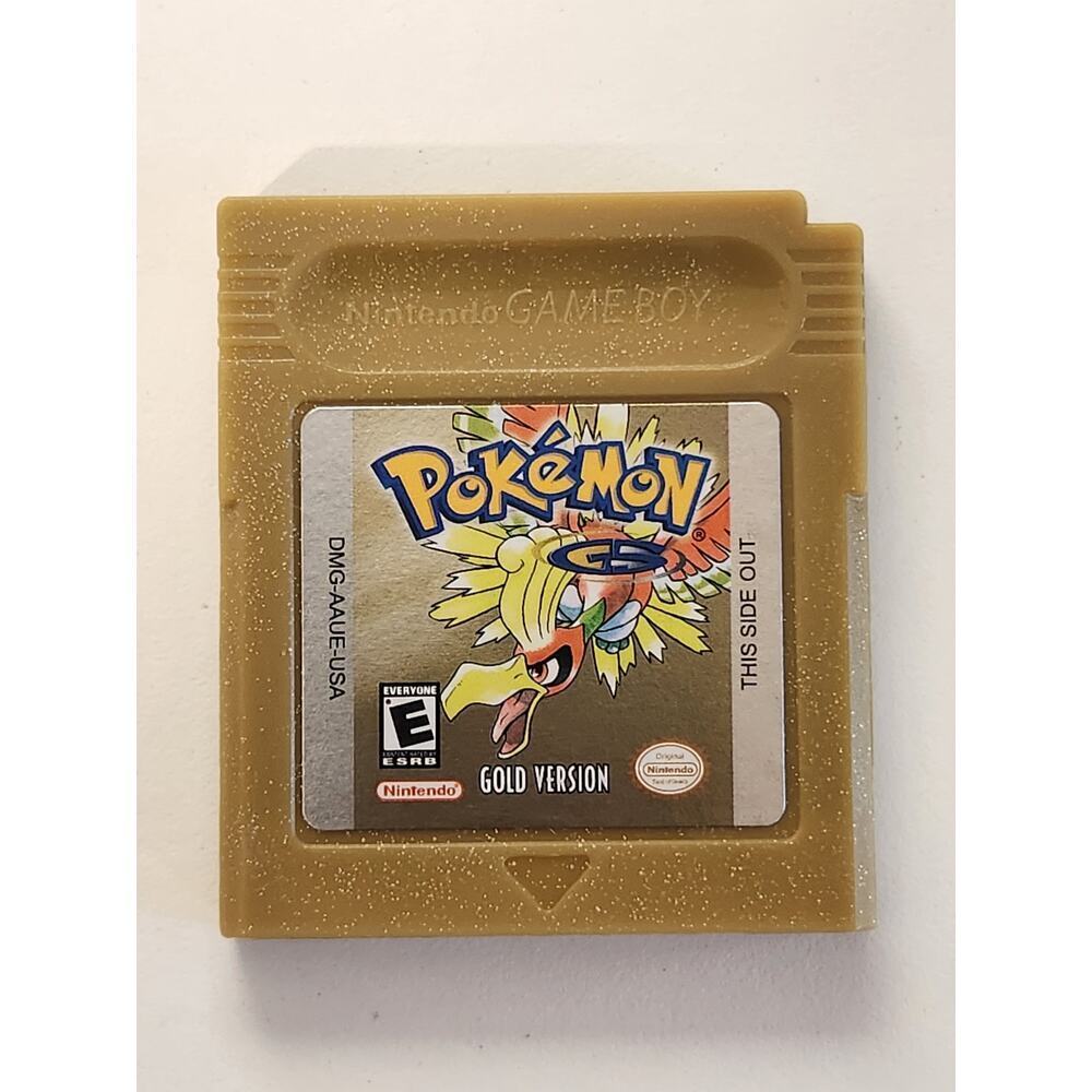 Nintendo Gameboy Color GBC Pokemon Gold US Version Tested Working EUC